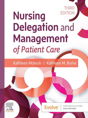 cover image of Nursing Delegation and Management of Patient Care--E-Book